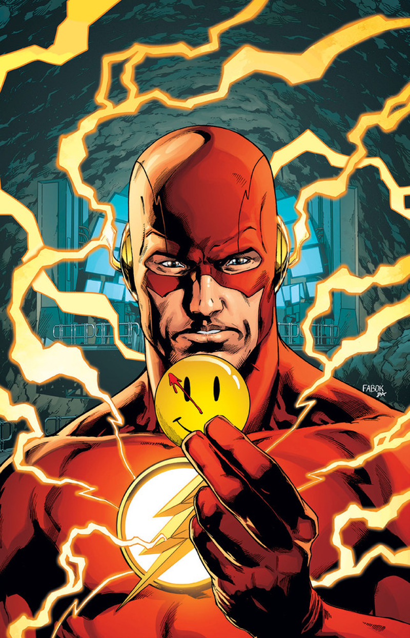 Illustration for article titled Batman and the Flash Are Teaming Up to Uncover DC Rebirth's Watchmen Mystery